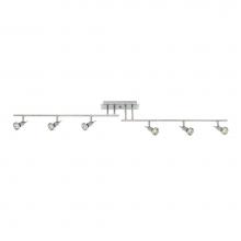 Access Lighting 52043LEDDLP-BS - 6 Light Adjustable LED Track