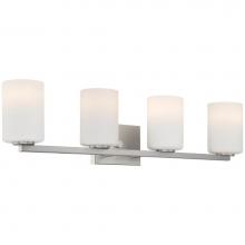 Access Lighting 62624LEDDLP-BS/OPL - Sienna 4 Light LED Vanity