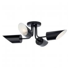 Kichler 52164BK - Semi Flush 4Lt