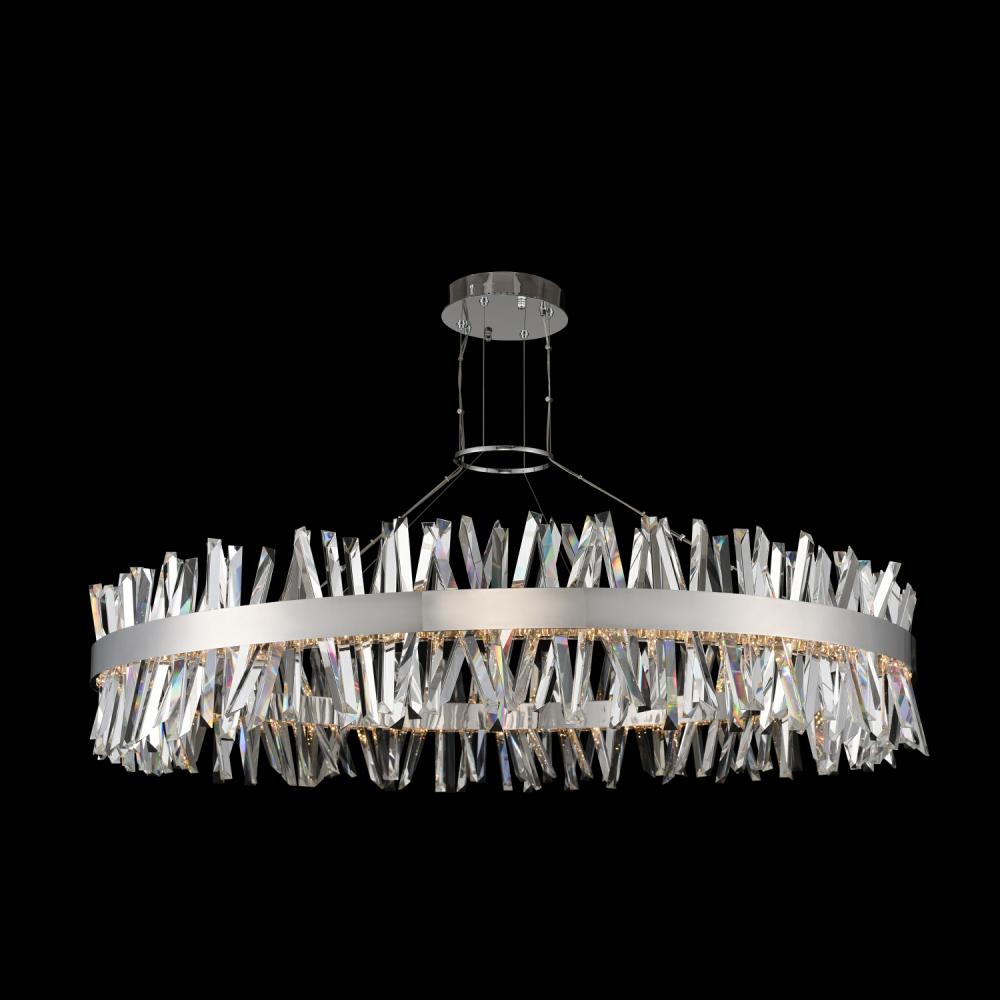 Glacier 60 Inch LED Round Pendant