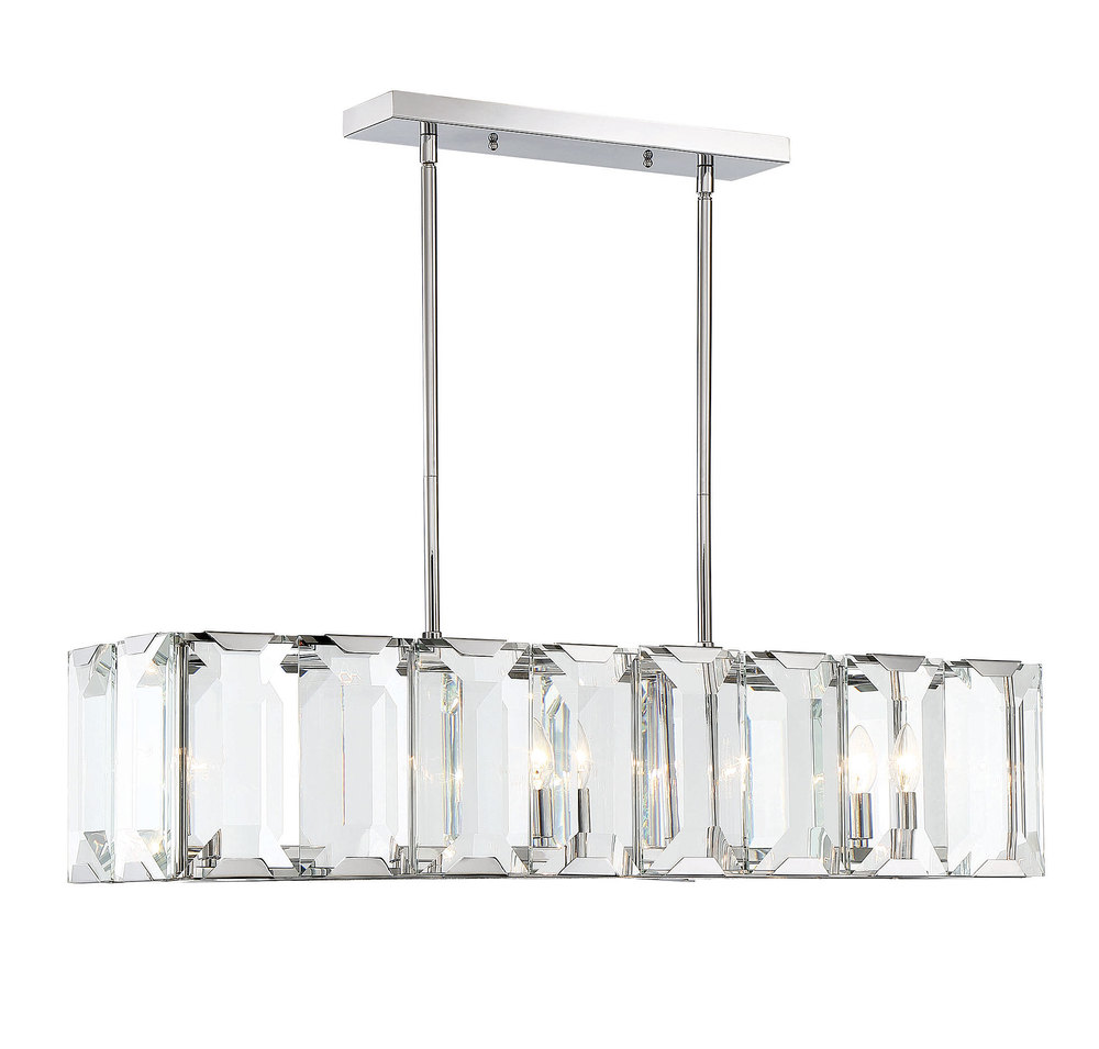 Bangle 5 Light Linear Chandelier