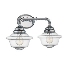 Savoy House 8-393-2-11 - Fairfield 2-Light Bathroom Vanity Light in Chrome