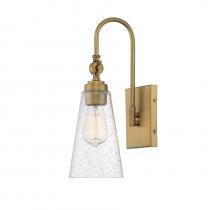 Savoy House 9-108-1-322 - York 1-Light Adjustable Wall Sconce in Warm Brass