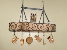 Hi-Lite MFG Co. H-93Y-D-BR47/B-GLD MAR - POT RACK COLLECTION