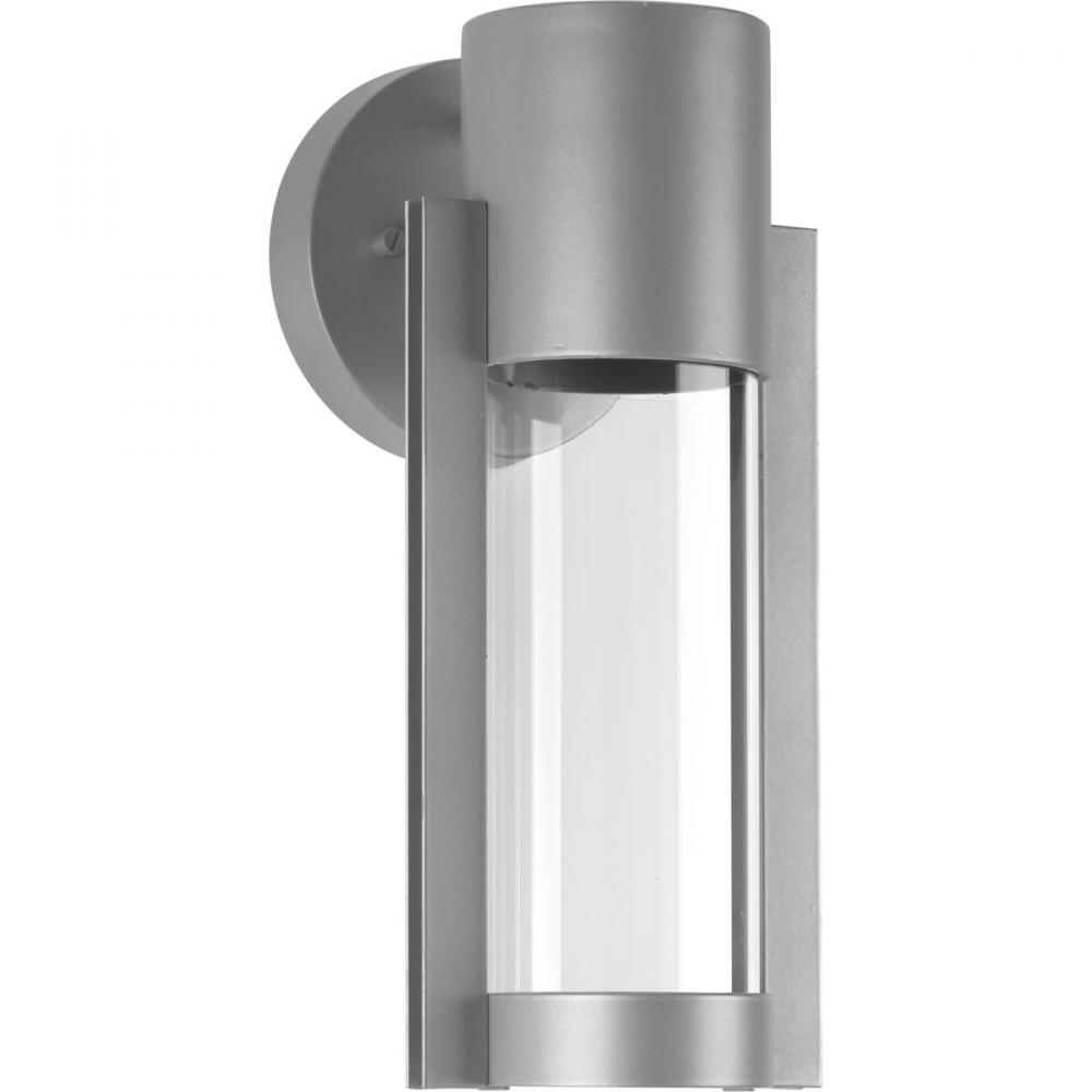 Z-1030 Collection 5" One-Light LED Metallic Gray Small Modern Wall Lantern