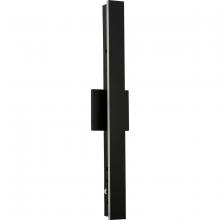 Progress P560367-31M-CS - Z-2040 Collection LED Matte Black Contemporary Medium Outdoor Wall Light