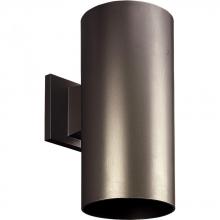 Progress P5641-20 - 6" Bronze Outdoor Wall Cylinder