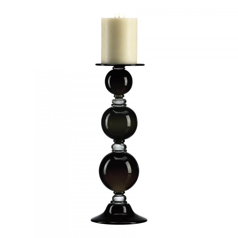 Globe Candleholder Black - Medium