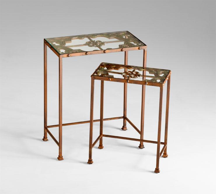 Gunnison Nesting Tables Rust