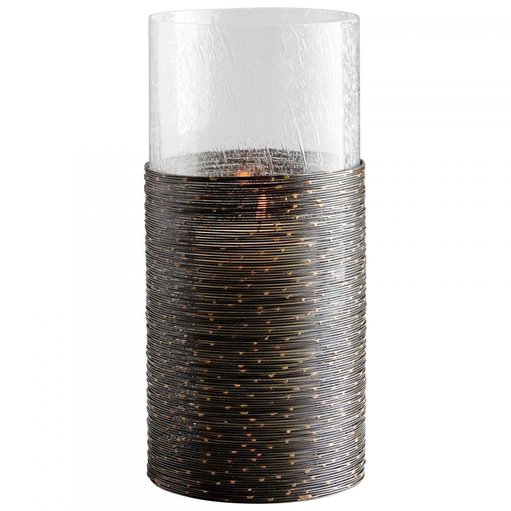 Tara Candleholder Antique Black - Large