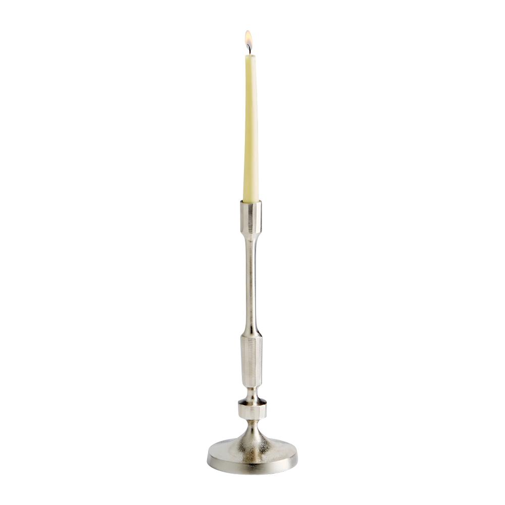 Cambria Candleholder Nickel - Small