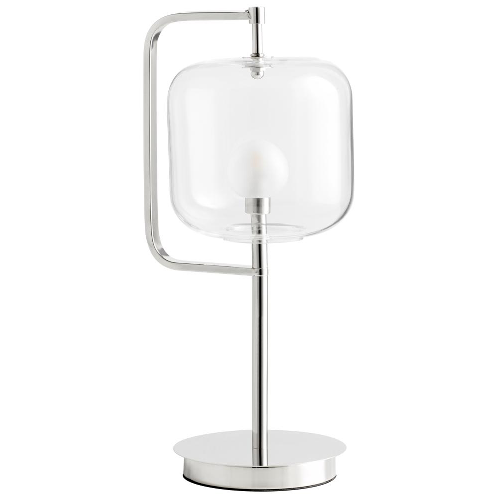 Isotope Table Lamp Polished Nickel