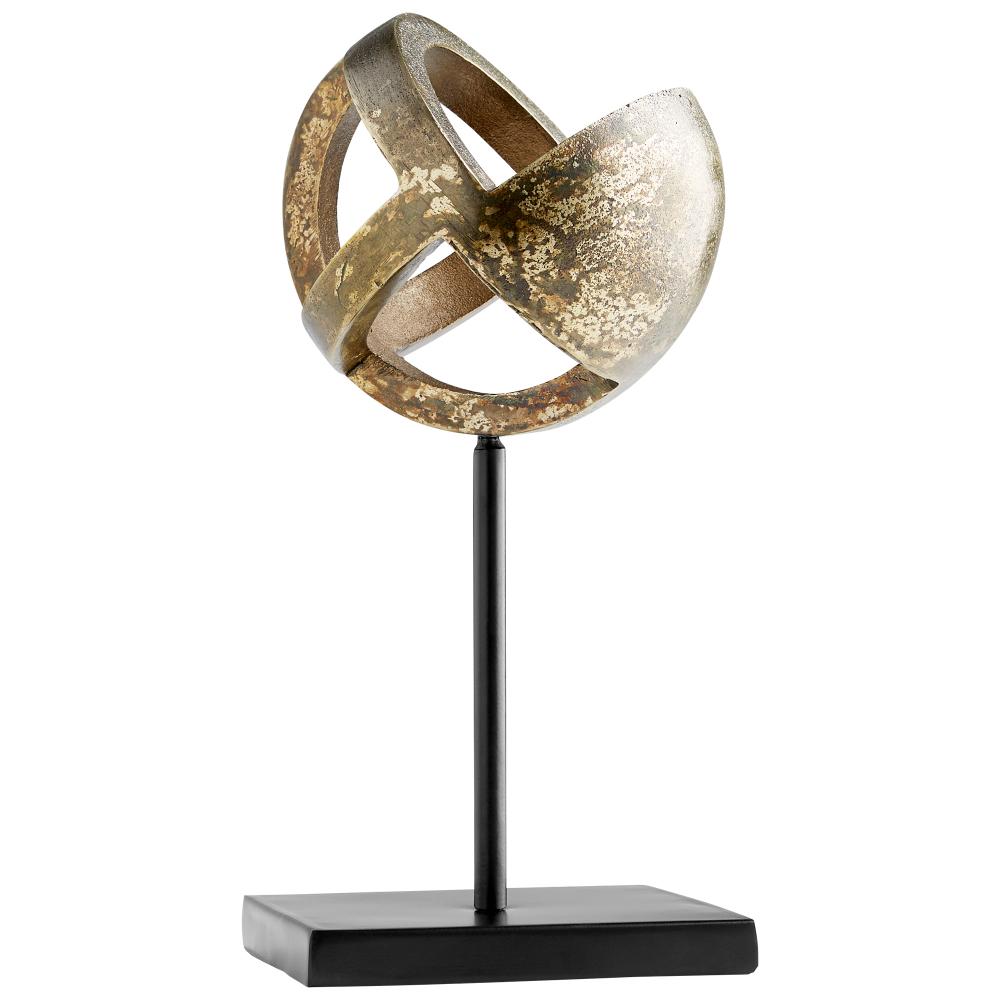 Grotto Sculpture Designed by J Kent Martin Antique Brass And Black - Large