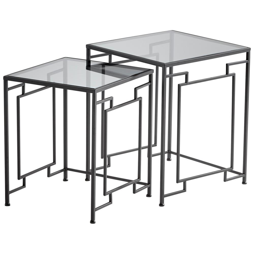 Galleria Nesting Tables Noir