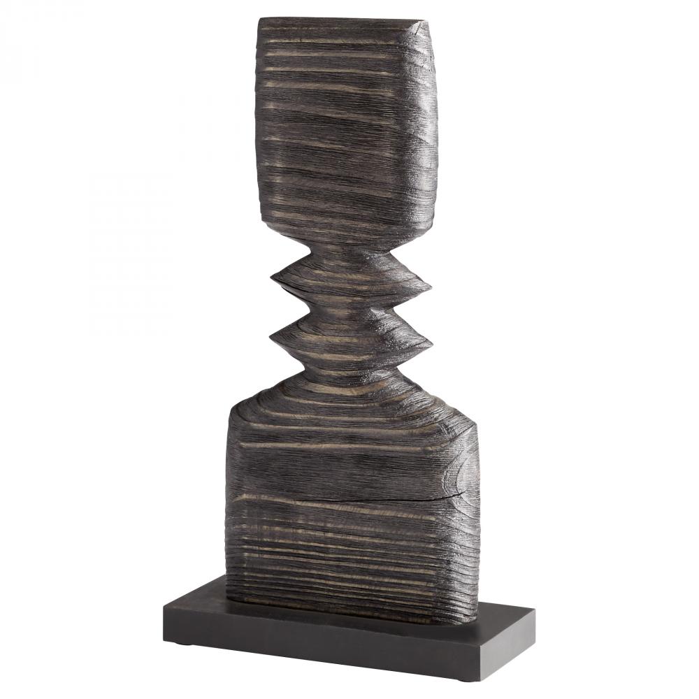 Dark Square Sculpture Black