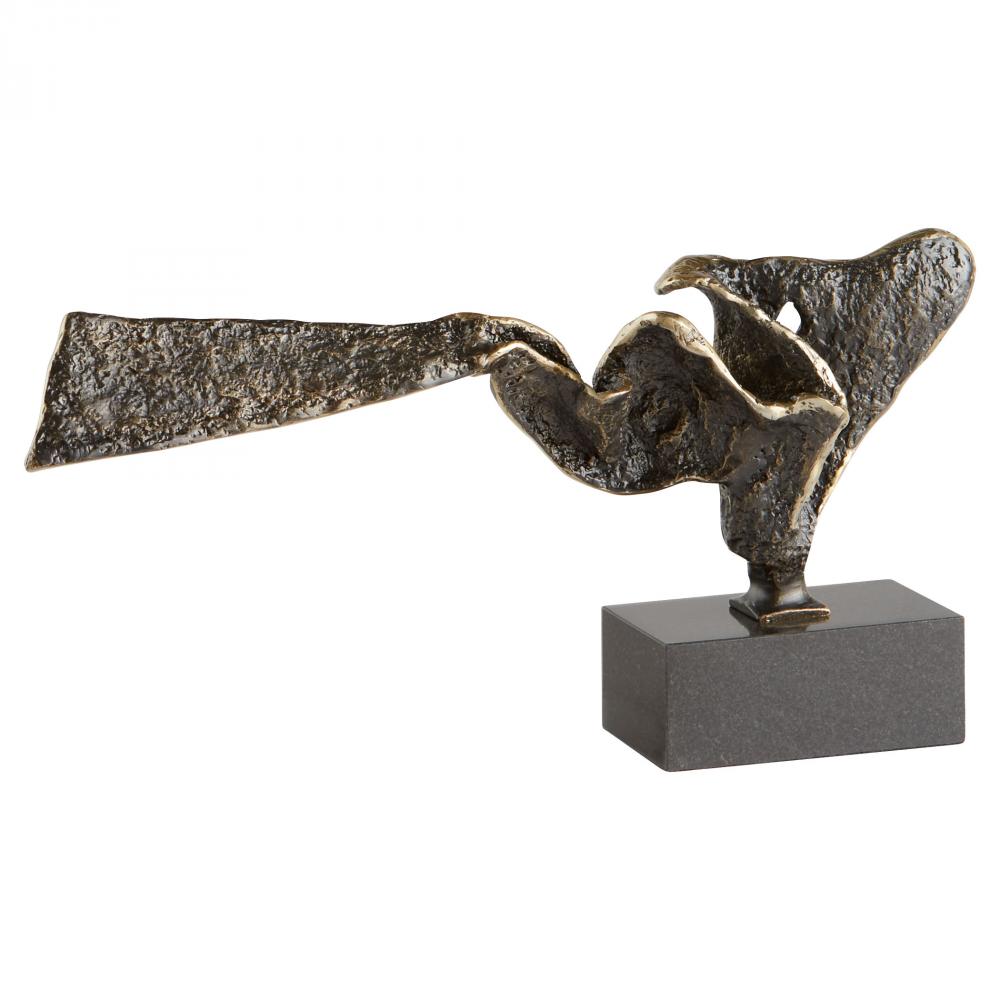Squall Sculpture Bronze & Black