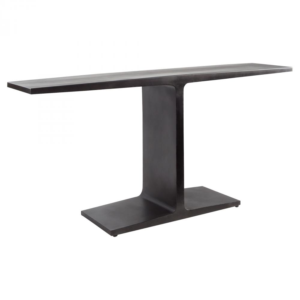 Anvil Console Table Black