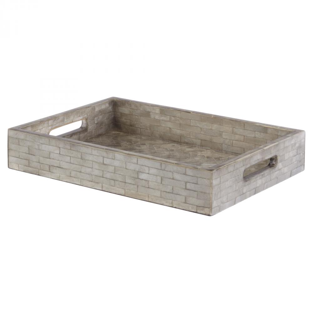 Triton Rectangle Tray Designed by J Kent Martin Smoke - Small