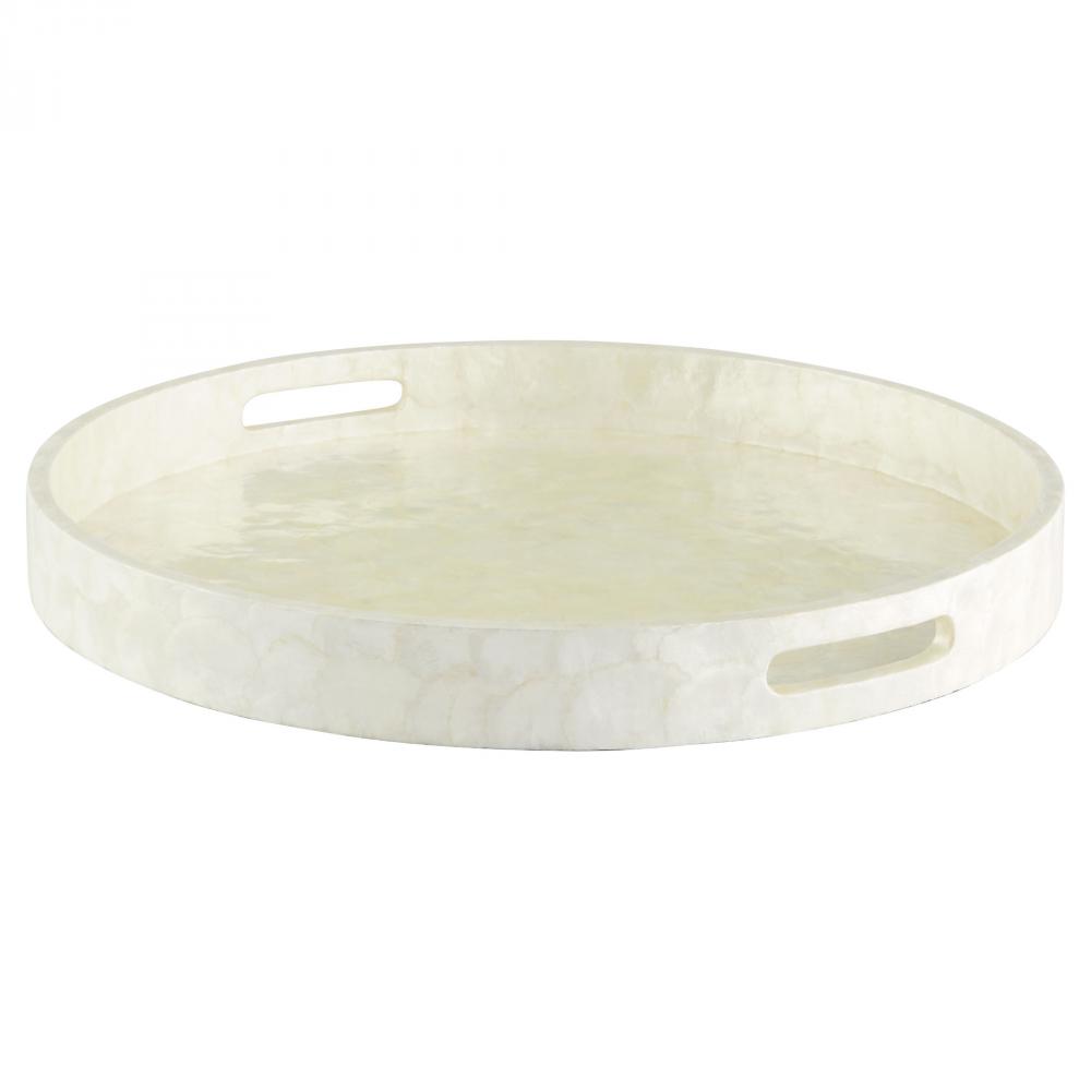 Triton Round Tray Designed by J Kent Martin Pearl - Large