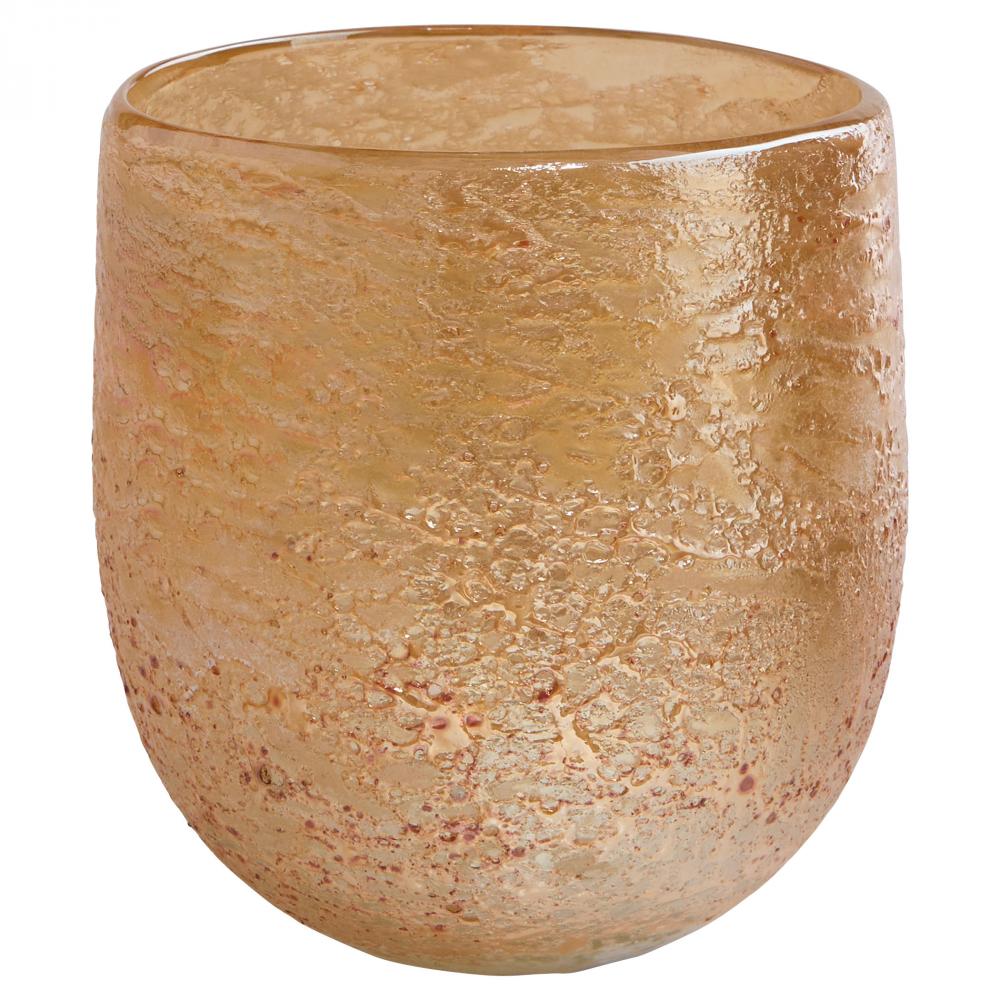Golden Taffy Vase Light Gold - Medium