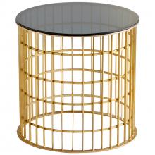 Cyan Designs 10777 - Kingdom Side Table Antique Brass