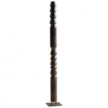 Cyan Designs 11008 - Kinsey Totem Sculpture Designed by J Kent Martin Black - Large
