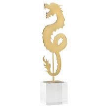 Cyan Designs 11702 - Haku Dragon Designed by J Kent Martin Gold - Short