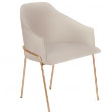 Cyan Designs 11814 - Menfis Dining Chair Light Tan Velour