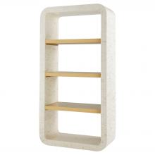 Cyan Designs 12224 - Cascada Etagere Natural Bone Brass