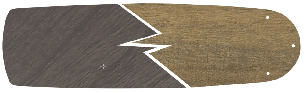 62" Supreme Air Plus Blades in Driftwood/Grey Walnut