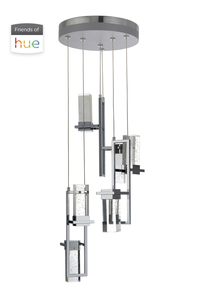 LED Pendant w/integrated hue technology