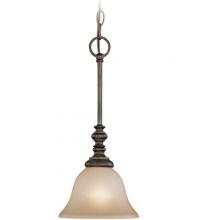 Craftmade 24221-MB - Barrett Place 1 Light Mini Pendant in Mocha Bronze