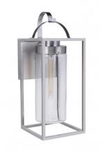 Craftmade ZA4834-SA - Neo 1 Light Extra Large Outdoor Wall Lantern in Satin Aluminum