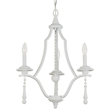 Crystorama 9353-WW - Parson 3 Light Wet White Chandelier