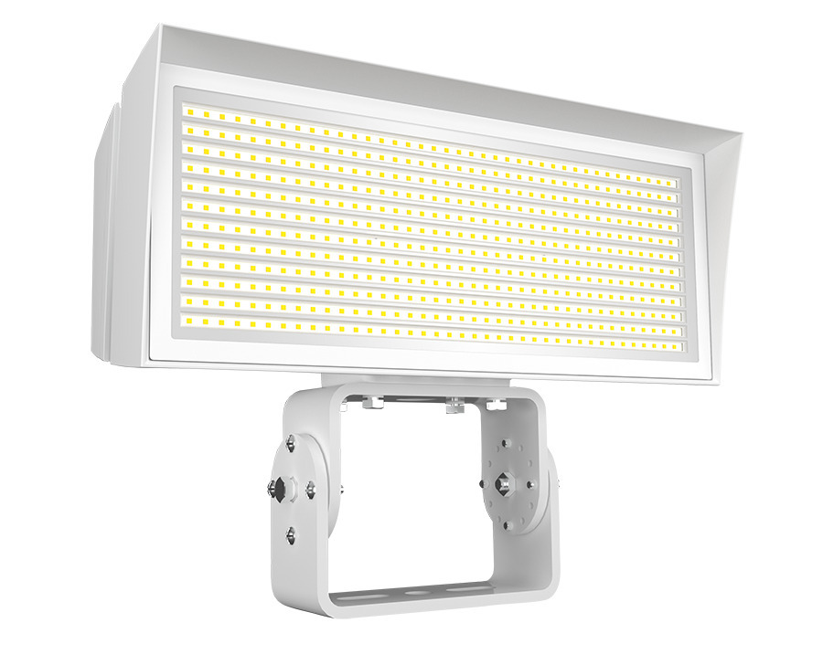 FLOODLIGHTS 17411/27705/36140 LUMENS FFLED LARGE 3000K TRUNNION MOUNT WHITE 7-PIN RECEPTACLE