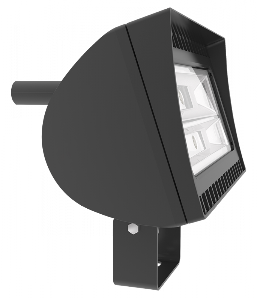 Flood 18522 Lumens 125W Trunnion Neutral 120V-277V 0-10V dimming lightcloud controller bronze