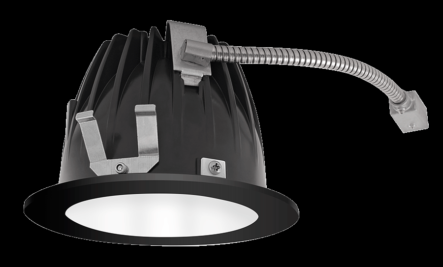 RECESSED DOWNLIGHTS 12 LUMENS NDLED4RD 4 INCH ROUND UNIVERSAL DIMMING 80 DEGREE BEAM SPREAD 2700K