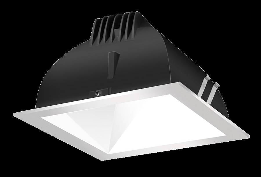 RECESSED DOWNLIGHTS 12 LUMENS NDLED4SD 4 INCH SQUARE UNIVERSAL DIMMING 80 DEGREE BEAM SPREAD 3000K