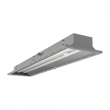 RAB Lighting HAZPAN1X4-40/E - HAZARDOUS LOCATION 1X4 40W 5000K PENDANT CEILING MOUNT WITH BATTERY BACKUP GRAY