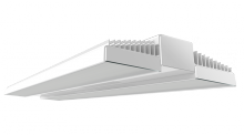 RAB Lighting RAIL400N/PIR - HIBAY 52894 LUMENS RAIL 400W 4000K LED 120V-277V PIR SENSOR WHITE/ALUMINUM