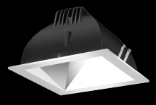 RAB Lighting NDLED4SD-WNHC-S-S - RECESSED DOWNLIGHTS 12 LUMENS NDLED4SD 4 INCH SQUARE UNIVERSAL DIMMING WALL WASHER BEAM SPREAD 400