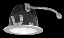 RAB Lighting NDLED6RD-80YHC-W-S - RECESSED DOWNLIGHTS 20 LUMENS NDLED6RD 6 INCH ROUND UNIVERSAL DIMMING 80 DEGREE BEAM SPREAD 3000K