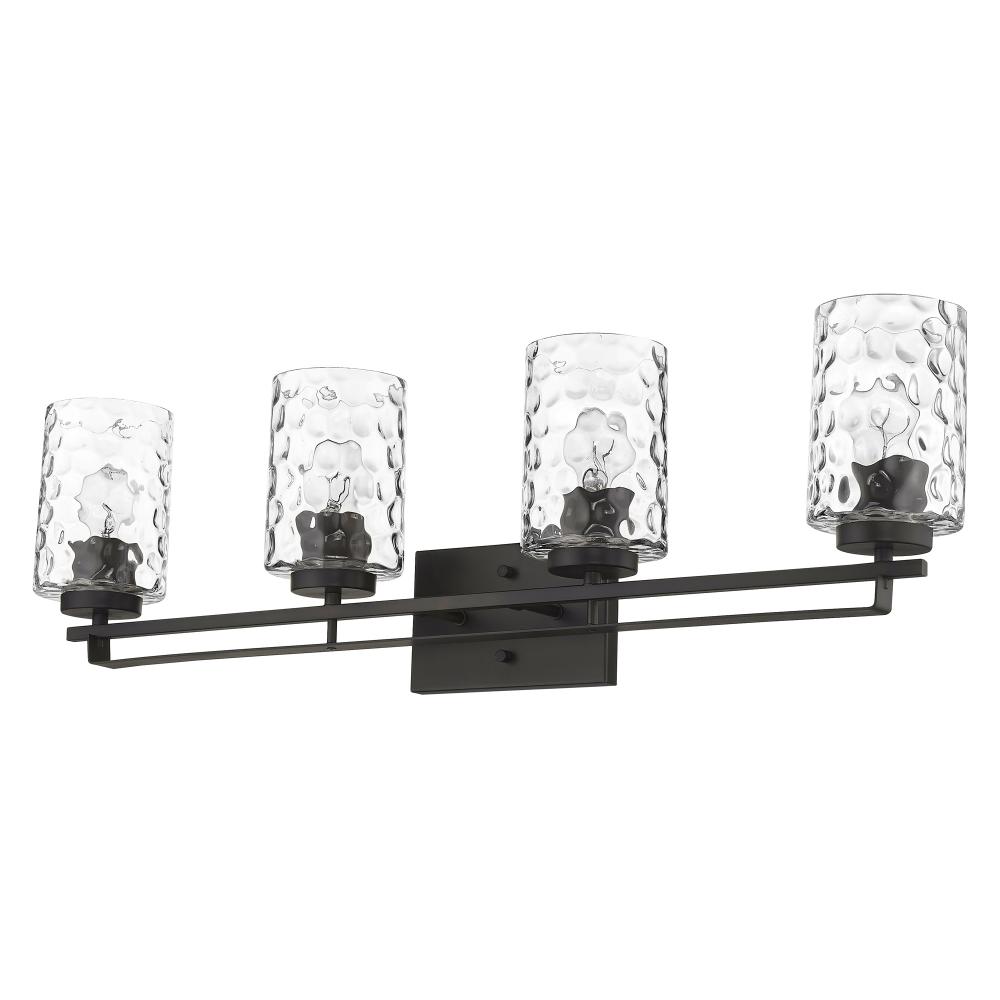 Livvy 4-Light Oil-Rubbed Bronze Vanity