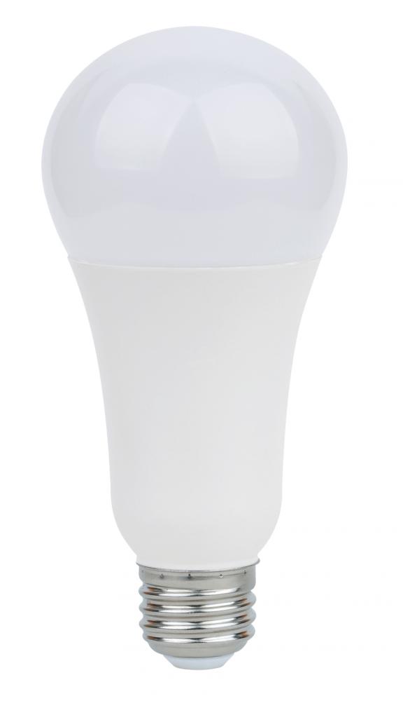 20 Watt; A21 LED; 2700K; Medium base; 220 deg. Beam Angle; 120-277 Volt