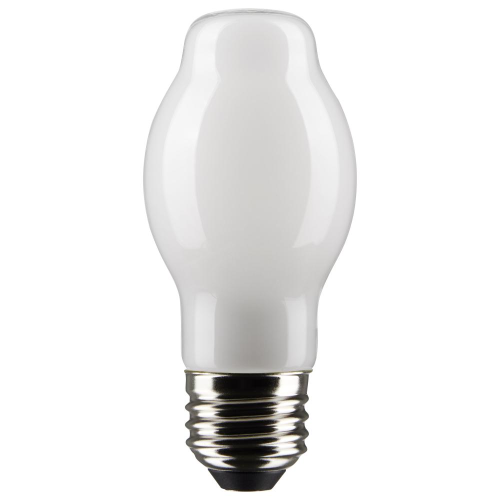 8 Watt BT15 LED; White; Medium Base; 2700K; 800 Lumens; 120 Volt