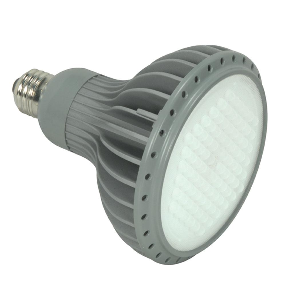 Discontinued - 14 watt; PAR30; 3500K; 40' beam spread; Medium base; 120 volts