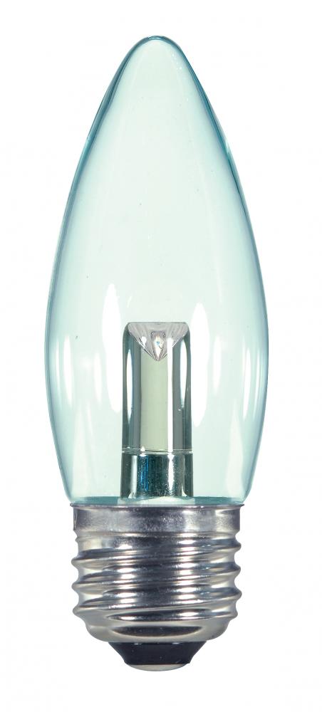 1.4 Watt LED; B11; Clear; 2700K; Medium base; 120 Volt; Carded