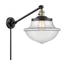 Innovations Lighting 237-BAB-G542 - Oxford - 1 Light - 12 inch - Black Antique Brass - Swing Arm