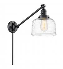 Innovations Lighting 237-BK-G713 - Bell - 1 Light - 8 inch - Matte Black - Swing Arm