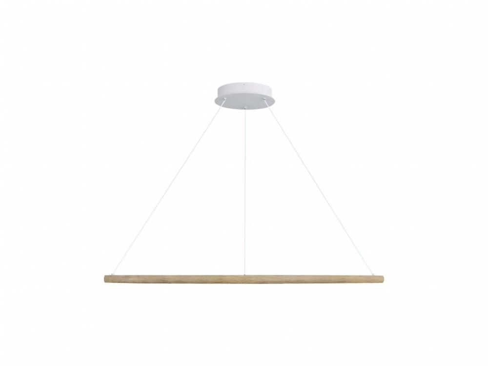 Veritas 71" LED Ring Chandelier in Driftwood